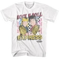 thumbnail image 1 of Powertown Rock n Roll Express Men's T Shirt (White, AdultXL), 1 of 2