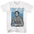 thumbnail image 1 of Powertown Tony Atlas Men's T Shirt (White, AdultL), 1 of 2