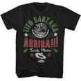 thumbnail image 1 of Powertown Wrestling Tito Santana Mexico Black Adult T-Shirt 5Xl, 1 of 2
