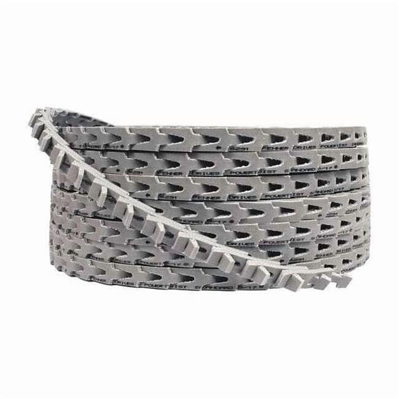 Link V-Belt, 100 ft. Outside Length, 1/2 in Top Width, 1/2 in Thickness, 0 Ribs