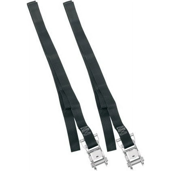 Powertye 1.5" Endless Ratchet Tie Downs Black 8' (30082)