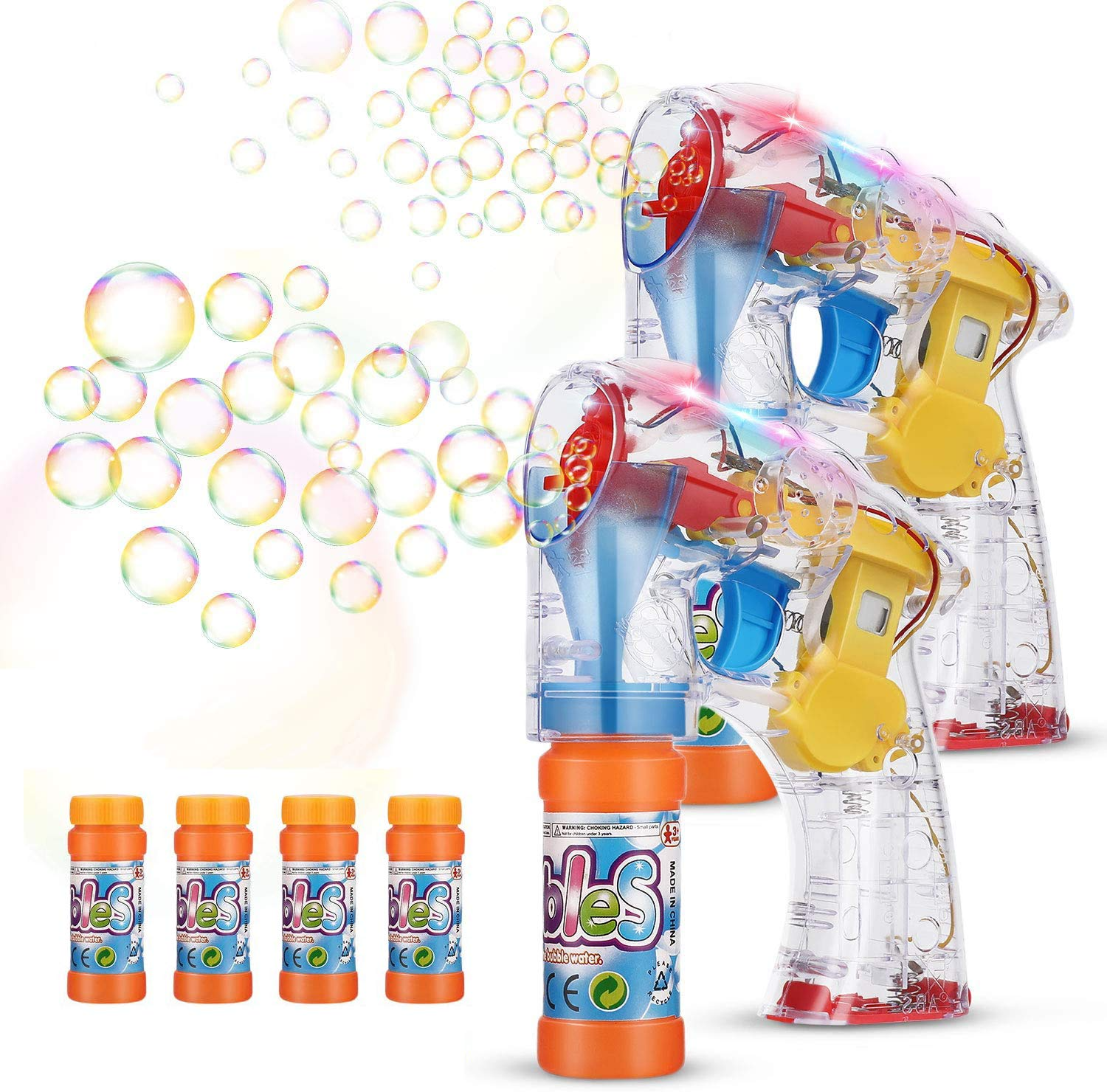 Light Up Bubble Gun 7