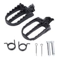 thumbnail image 1 of Powkky 1 Pair 8mm/0.31in Steel Foot Pegs Rest Pedal Replacement for Taotao 50cc 70cc 90cc 110cc 125cc Dirtbike Motocross, 1 of 10