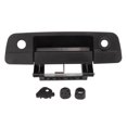 thumbnail image 1 of Powkky Black Tailgate Handle with Camera Hole ABS Steel 68197873AA Replacement for Ram 1500 2500, 1 of 10