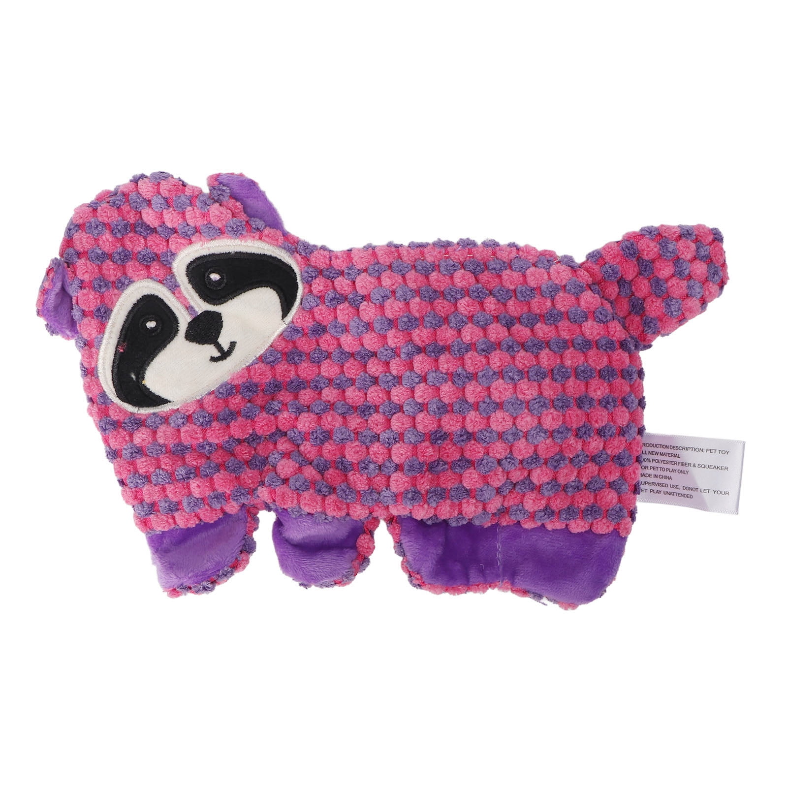 Powkky Dog Plush Squeaky Toys Safe Molar Relieve Anxiety Dental