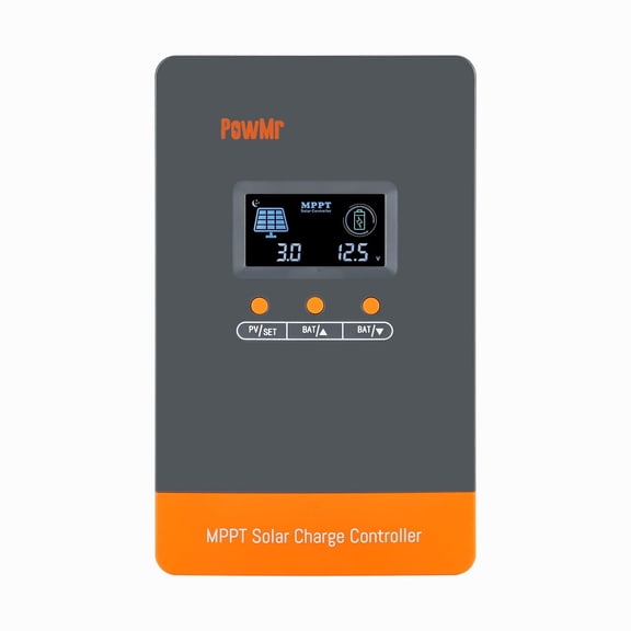 PowMr 100A MPPT Solar Charge Controller 12–48 VDC 160 VOC