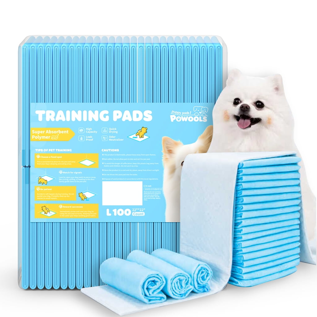 Walmart promo code:  Walmart Black Friday Deals 2025 Powools Puppy Pads, Large 22" x 22", Super Absorbent 6-Layer Dog Pads, 100 Count