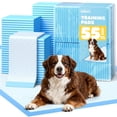 thumbnail image 1 of Powools Puppy Pads, 33.5" x 27.5" X-Large 6-Layer 55 Count Dog Wee Wee Pads with Powerful Absorbency, 1 of 7