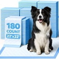 thumbnail image 1 of Powools Puppy Pads, Extra Large, 6-Layer Leak-Proof and Super Absorbent, 180 Count, 22” x 22”, 1 of 8