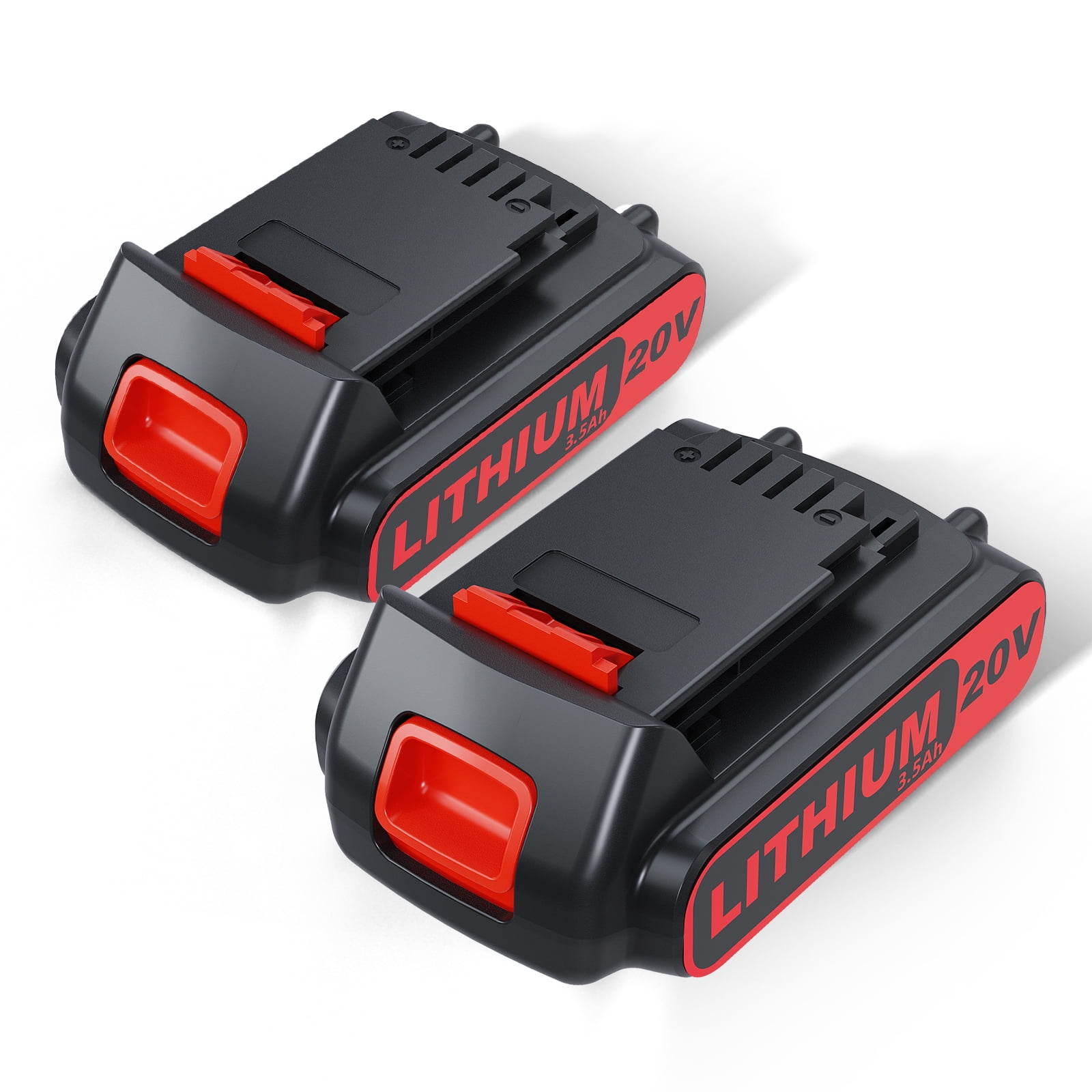 Powerextra 2 Pack LBXR20 Battery 2500mAh Replace for Black and Decker 20V  Battery Max Lithium LB20 LBX20 LST220 LBXR2020-OPE LBXR20B-2 LB2X4020  Cordless Tool Battery