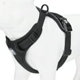 thumbnail image 1 of PoyPet Dog Harness Adjustable Soft Breathable Mesh Pet Harness No Pull Choke-Free Double Padded Vest for Small Medium and Large Dogs,Black M, 1 of 8