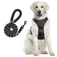 thumbnail image 1 of PoyPet Dog Harness and Leash Combo, Escape Proof No Pull Vest Harness, Reflective Adjustable Soft Padded Pet Harness with Handle for Small to Large Dogs, 1 of 9