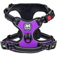 thumbnail image 1 of PoyPet Dog Harness No Pull,Adjustable Soft Padded Pet Vest with Easy Control Handle,No Choke Reflective Front Dog Harness for Small Medium Large Dogs,Purple S, 1 of 9