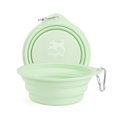 thumbnail image 1 of PoyPet Large Silicone Collapsible Dog Bowl 500 mL, Portable Water Bowl for Dogs Cats Pet Foldable Feeding Watering Dish for Traveling,Green, 1 of 8