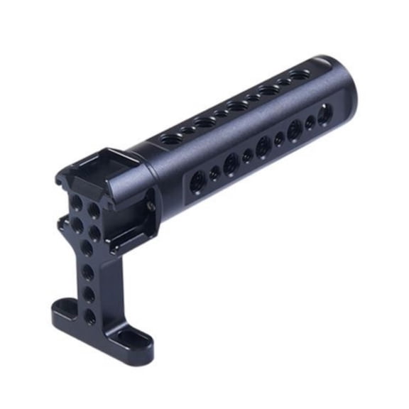 Poyinco Camera Top Handle Grip with Cold Shoe Mount for DSLR Camera Cage Video Camcorder