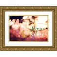 thumbnail image 1 of Poynter, Kelly 24x17 Gold Ornate Wood Framed with Double Matting Museum Art Print Titled - Joyeux Noel, 1 of 4