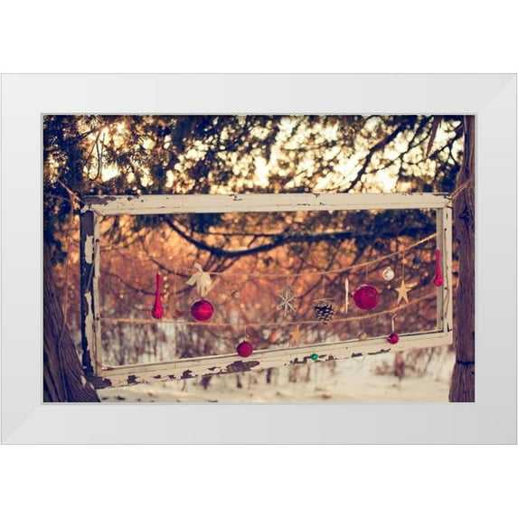 Poynter, Kelly 24x17 White Modern Wood Framed Museum Art Print Titled - Merry and Bright
