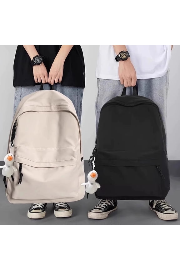Backpack for Women Men, Concise Extra Large Capacity Travel Backpack with Waterproof design, Free Pendant