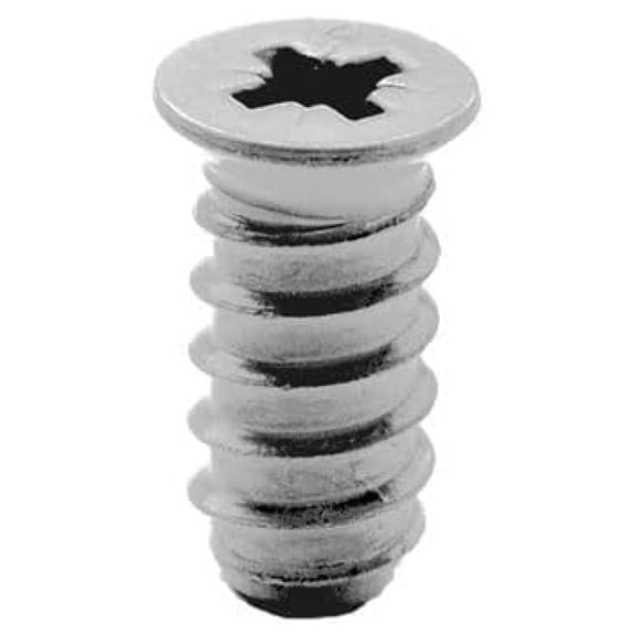 Pozi Screws 11.5mm - 100 Pack - #2 Pozi Drive Screws for Wood, Drywall, and General Purpose - 5mm Pilot Hole Screws - Zinc Plated Steel