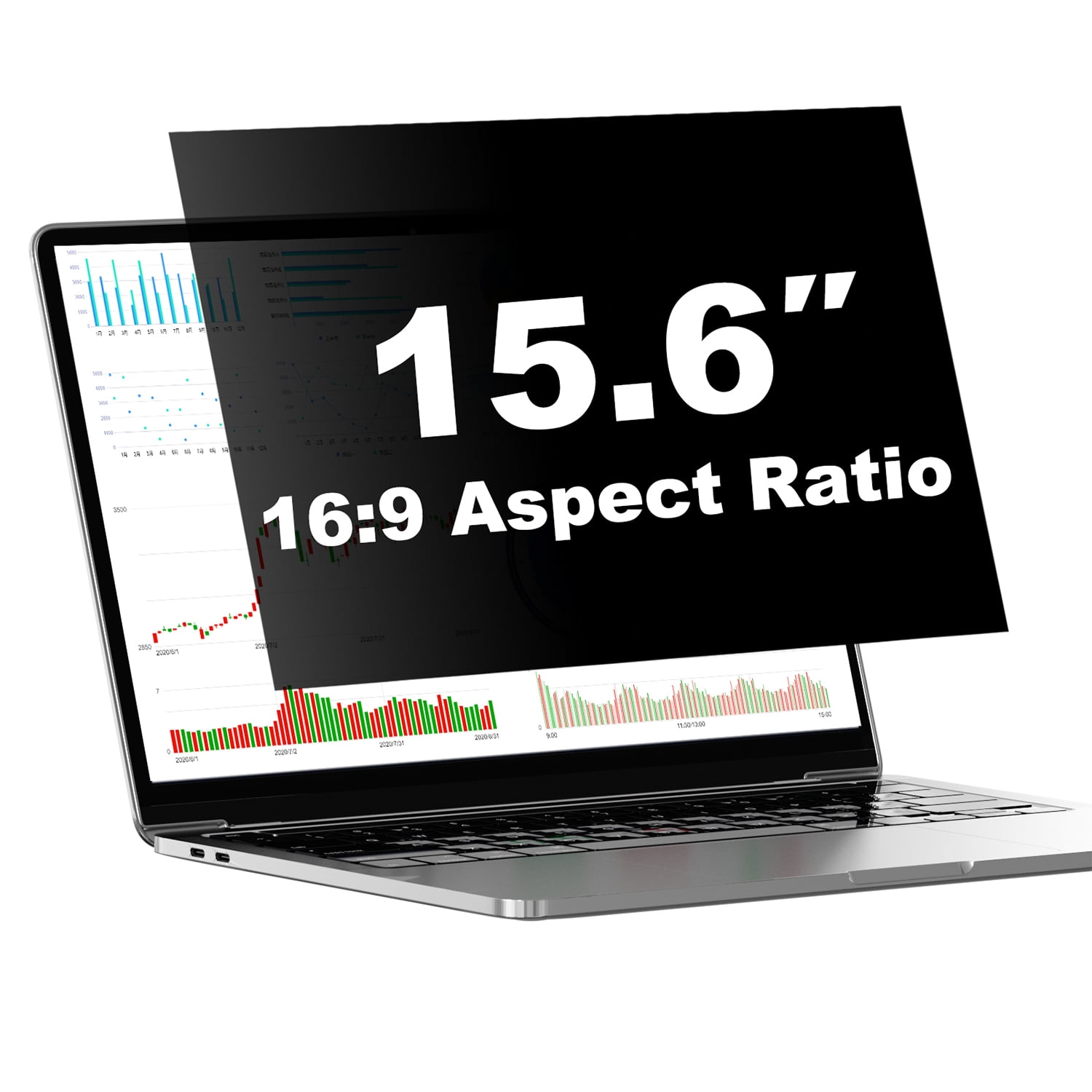 Pozlle Inch Laptop Privacy Screen Shield for 16:9 Widescreen