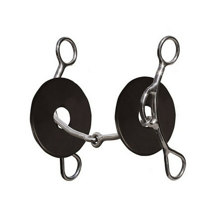 Professional's Choice Brittany 5" Shank Snaffle Gag Horse Bit - Sweet Iron Mouthpiece