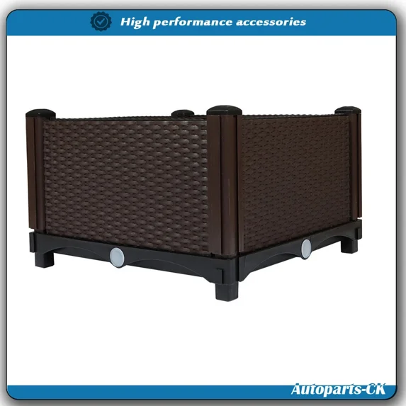 Pp No Column Garden Bed Outdoor Planter Box For Flowers Plants Vegetables Herbs