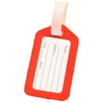 thumbnail image 1 of Pp Study Bag Luggage Tag Card Red,10Pc Identification Card,Bag Card Pp Plastic Waterproof Id Label Multi-Color Suitcase Label 10 Pcs, 1 of 1