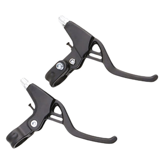 WWG 1 Pair Universal Aluminum Alloy Bike Brake Levers for BMX Mountain Cycling 22mm Handlebar Diameter Lightweight Durable Braking System