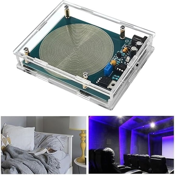 WWG 12V 7.83Hz Schumann Wave Generator Low Frequency Audio Resonator Pulse Device for EMF Reduction and Meditation DIY Enclosure Assembly Required