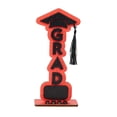 thumbnail image 1 of WWG 2026 Graduation Season Wooden Tabletop Decorative Ornament, Commemorative Gift for Graduate, Holiday Desktop Display Stand with Engraved Design, 22.5x10 cm Keepsake, 1 of 7