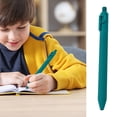 thumbnail image 1 of ufeghfjh Alphabet Letter Pen with 0.5mm Black Gel Ink Refill, Large Capacity 2ml Student Exam Writing Pen, INS-Style Embossed Barrel for Smooth Quiet Writing, Size 14.2x1.1cm, 1 of 6