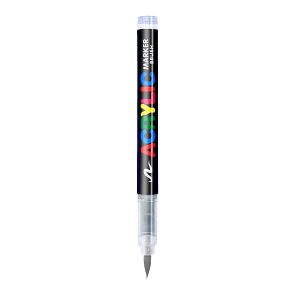 ufeghfjh Direct Liquid Soft Head Acrylic Marker Pen 5ml No Press Continuous Ink Flow for Student Drawing Graffiti Painting Calligraphy