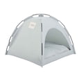 thumbnail image 1 of WWG Foldable Pet Tent Portable Indoor Outdoor Breathable Mesh Travel Cage for Dogs Cats Small Animals with Removable Cushion Solid Color, 1 of 5