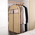 thumbnail image 1 of WWG Garment Bag for Hanging Clothes, Wardrobe Storage and Travel Suit Cover Bag with Transparent Window, for Coats Jackets Shirts, 88x60x10cm/34.7x23.6x3.9 Inches, 1 of 6