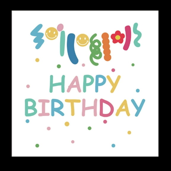 PpgejGEK Ins Happy Birthday Projection Cake Projector Lamp Projector Holiday Gift