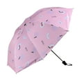 thumbnail image 1 of WWG Manual Foldable UV Protection Sunshade Umbrella Portable Compact Travel Umbrella UPF 50+ Windproof Rain or Shine for Outdoor Use, 1 of 5