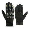 thumbnail image 1 of WWG Motorcycle Riding Gloves with Hard Shell Protection, Breathable Full-Finger Gloves for Cycling Sports, Joint Guard and Anti-Slip Palm, 1 of 9