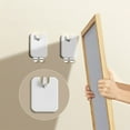 thumbnail image 1 of WWG No Drill Picture Frame Hanging Hook Traceless Self-Adhesive Wall Nail for Wedding Photos Artwork Heavy Decor Damage-Free, 1 of 9