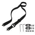 thumbnail image 1 of WWG Outdoor Single Point and Two Point Rifle Sling Adjustable Quick Release Padded Shoulder Strap with Swivel Mount for Hunting Shooting Black Green Khaki, 1 of 5