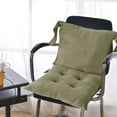 thumbnail image 1 of WWG Recliner Conjoined Seat Cushion with Lumbar Support Rectangular Office Sofa Chair Pad Polyester Fabric for Car Home Comfort 31.5x15.8 Inches, 1 of 6