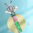 thumbnail image 1 of PpgejGEK Rotating Face Changing Bubble Wand Toy, Carousel Blower with 3 Expression Faces & Light Effects, 40ML Bubble Solution, 25.5x8.5x6 cm (10.04x3.34x2.36 in) Fun Gift for Kids, 1 of 6