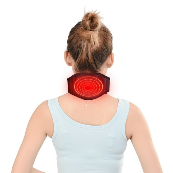 WWG Self-Heating Magnetic Neck Brace with Multiple Magnets, Soothing Support Strap for Neck Pain Relief, 24 Inch Adjustable