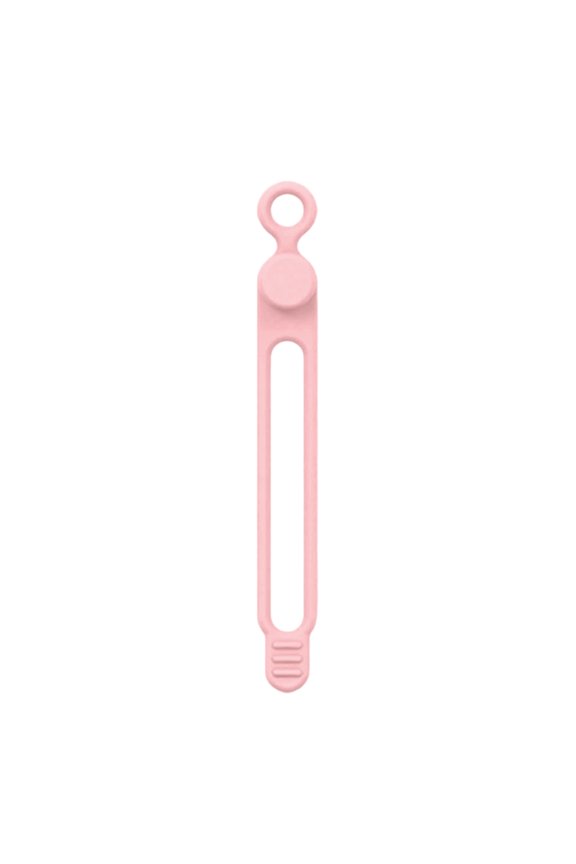 Silicone Reusable Cable Ties Organizer 4.2 inch - Headphone Cord Winder Manager for Home Office Travel Multi-Purpose Fastener Set