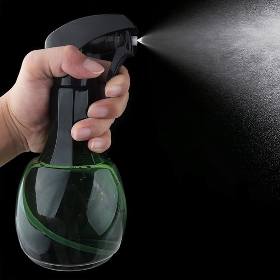 WWG Spray Bottles Fine Mist Spray Bottle 400ml Refillable Atomizer for Hair Salon Gardening Cleaning Watering Plants 7.5 by 3.9 by 3.5 Inch Plastic Spray Bottle