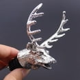 thumbnail image 1 of WWG Stainless Steel Deer Head Wine Bottle Pourer Spout Stopper Elk Shape Liquor Pourer Anti Drip for Bar Restaurant Home Party Gift, 1 of 6