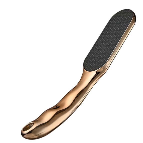 WWG Stainless Steel Foot Callus Remover 6 Inch Pedicure File with Ergonomic Handle for Dead Skin Removal Foot Care Kit Exfoliating Tool