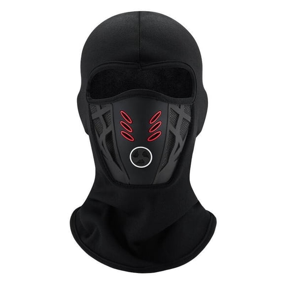 PpgejGEK Winter Warm Full Face Mask Balaclava for Motorcycle Riding Cycling Ski, Windproof Soft Hood Cap with Breathable Mesh, Unisex Cold Weather Head Wear