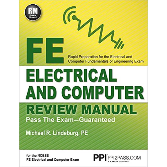 Pre-Owned PPI FE Electrical and Computer Review Manual – Comprehensive FE Book for the FE Electrical and Computer Exam (Paperback)