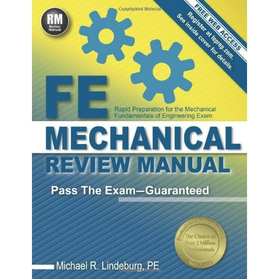 Pre-Owned FE MECHANICAL REVIEW MANUAL @TRD @, 9781591264415, 1591264413, Paperback, New Edition edition