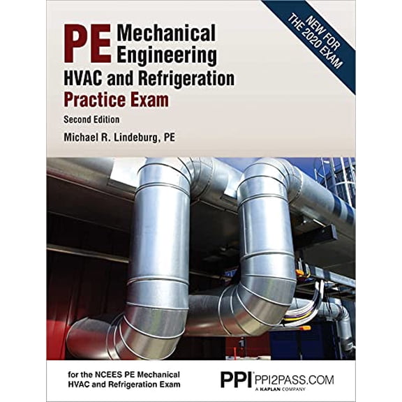 Pre-Owned PPI PE Mechanical HVAC and Refrigeration Practice Exam, 2nd Edition Comprehensive and Realistic Practice Exam for the PE Mechanical HVAC and Refrigeration Exam, 9781591266594, 1591266599, Paperback,